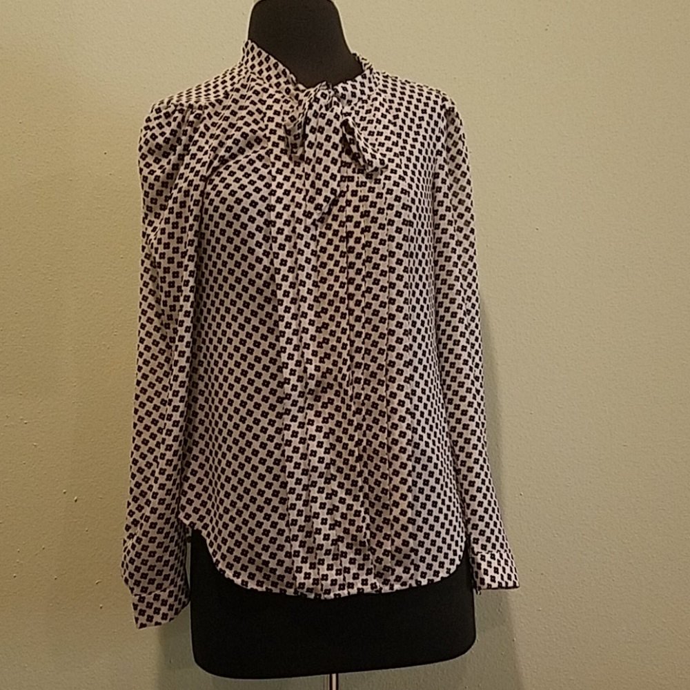 Button up floral work shirt